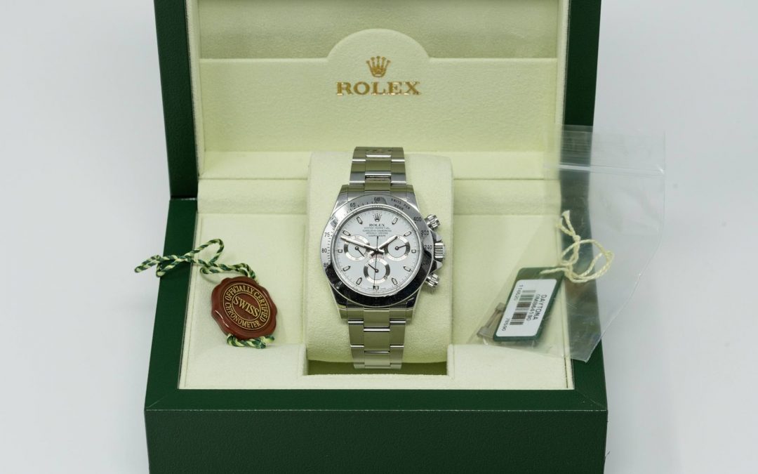 Rolex Daytona Cosmograph White Dial 116520