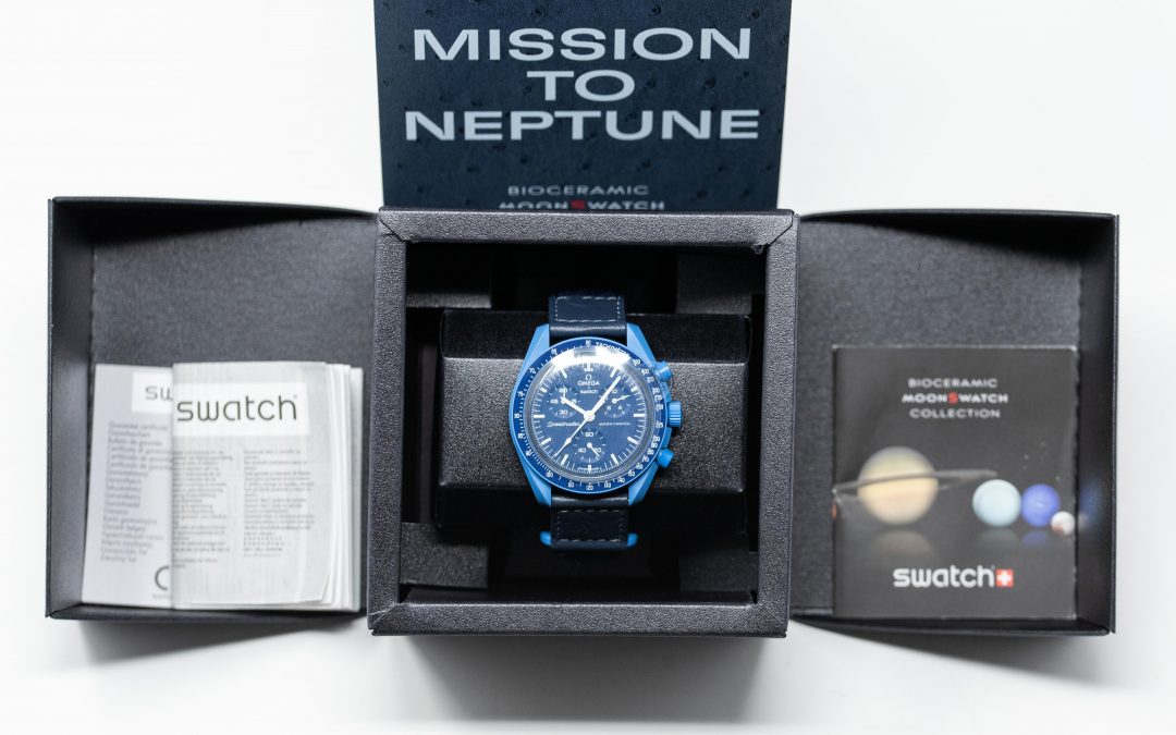 Omega x Swatch Moonswatch ‘Mission to Neptune’ Ostrich